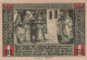 1 MARK 1914-1924 Stadt ZIESAR Saxony UNC DEUTSCHLAND Notgeld Banknote #PD410 - [11] Emissioni Locali