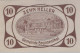 10 HELLER 1920 Stadt BRUNNENTHAL Oberösterreich Österreich Notgeld Papiergeld Banknote #PG805 - [11] Local Banknote Issues