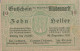 10 HELLER 1920 Stadt BLINDENMARKT Niedrigeren Österreich Notgeld #PF153 - [11] Local Banknote Issues