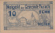 10 HELLER 1920 Stadt AURACH AM HONGAR Oberösterreich Österreich Notgeld #PI236 - [11] Local Banknote Issues