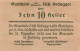 10 HELLER 1920 Stadt ARDAGGER Niedrigeren Österreich Notgeld Banknote #PE795 - [11] Local Banknote Issues