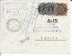 Env Entier Postal Surchargé Cad ATHINAI RECOMMANDES AVION Pour La France TB - Cartas & Documentos