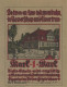 1 MARK 1922 Stadt PRIES-FRIEDRICHSORT Schleswig-Holstein UNC DEUTSCHLAND #PB736 - Lokale Ausgaben
