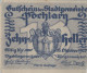 10 HELLER 1920 Stadt PoCHLARN Niedrigeren Österreich Notgeld Banknote #PI173 - [11] Local Banknote Issues