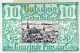 10 HELLER 1920 Stadt PINSDORF Oberösterreich Österreich Notgeld Banknote #PE268 - [11] Local Banknote Issues