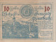 10 HELLER 1920 Stadt PEUERBACH Oberösterreich Österreich Notgeld Banknote #PE292 - Lokale Ausgaben