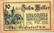 10 HELLER 1920 Stadt OBER-GRAFENDORF Niedrigeren Österreich Notgeld Papiergeld Banknote #PG793 - [11] Emissions Locales
