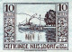 10 HELLER 1920 Stadt NUSSDORF AM ATTERSEE Oberösterreich Österreich Notgeld Papiergeld Banknote #PG958 - Lokale Ausgaben