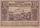10 HELLER 1920 Stadt NIEDERTALHEIM Oberösterreich Österreich Notgeld #PE443 - [11] Local Banknote Issues
