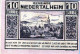 10 HELLER 1920 Stadt NIEDERTALHEIM Oberösterreich Österreich Notgeld #PE457 - Lokale Ausgaben