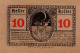 10 HELLER 1920 Stadt MOOSBACH Oberösterreich Österreich Notgeld Banknote #PD815 - [11] Local Banknote Issues