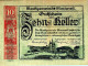 10 HELLER 1920 Stadt MARIAZELL Styria Österreich Notgeld Papiergeld Banknote #PG932 - [11] Lokale Uitgaven