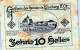10 HELLER 1920 Stadt KÜRNBERG Niedrigeren Österreich Notgeld Banknote #PI209 - Lokale Ausgaben