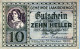 10 HELLER 1920 Stadt LAAKIRCHEN Oberösterreich Österreich Notgeld Papiergeld Banknote #PG929 - Lokale Ausgaben