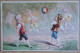 LITHOCHROMO Simili LIEBIG:  ENFANTS Jouants  Imp. BOGNARD  +- 1890 DESFARGES-LOOSDREGT DUNKERQUE - Autres & Non Classés