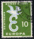 RFA Poste Obl Yv: 164/165 Europa 1958 E Stylisé Sous Colombe (beau Cachet Rond) - Oblitérés