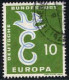 RFA Poste Obl Yv: 164/165 Europa 1958 E Stylisé Sous Colombe (beau Cachet Rond) - Used Stamps