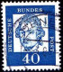 Delcampe - RFA Poste Obl Yv: 220c/228a Allemands Célèbres Papier Blanc Non-fluorescent (Beau Cachet Rond) - Oblitérés