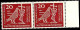 RFA Poste N** Yv: 203/204 37.Congrès Eucharistique National München Bord De Feuille Paire - Unused Stamps