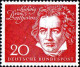 RFA Poste N** Yv: 188/192 Inauguration De La Beethoven-Halle Bonn - Ungebraucht