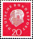 RFA Poste N** Yv: 173/177 Theodor Heuss Deutscher Bundespräsident - Unused Stamps