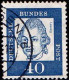 Delcampe - RFA Poste Obl Yv: 220/234 Allemands Célèbres Papier Fluorescent - Used Stamps