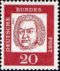 Delcampe - RFA Poste N** Yv: 220/234 Allemands Célèbres Papier Fluorescent - Unused Stamps