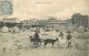 35 - Dinard - Sur La Plage - Animée - Attelage De Chèvres - Enfants - Oblitération Ronde De 1908 - CPA - Voir Scans Rect - Dinard