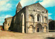 17 - Saintes - L'Eglise De L'Abbaye Des Dames - Façade Principale Avec Son Célèbre Portail - Flamme Postale - CPM - Voir - Saintes