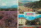04 - Digne Les Bains - Multivues - Champs De Lavande - Carte Neuve - CPM - Voir Scans Recto-Verso - Digne