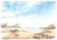 17 - Ile D'Oléron - Vue Des Saumonards - Aquarelle De Jean Pierre Lafargue - Art Peinture - CPM - Voir Scans Recto-Verso - Ile D'Oléron