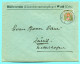 Brief Wald 1924 - Portofreiheit Nr. 386 - Absender: Hülfsverein (Einwohnerarmenpflege) Wald - Portofreiheit