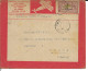 Env Latecoere Cad  OUED ZEM 14/12/1925 Pour BRIVE TB - 1927-1959 Lettres & Documents