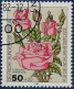 Berlin Poste Obl Yv:641/644 Bienfaisance Roses De Jardin (Beau Cachet Rond) - Gebruikt