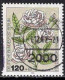 Berlin Poste Obl Yv:641/644 Bienfaisance Roses De Jardin (Beau Cachet Rond) - Usados