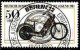 Berlin Poste Obl Yv:655/658 Pour La Jeunesse Motocyclettes (TB Cachet Rond) - Usati