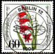 Berlin Poste Obl Yv:611/614 Bienfaisance Plantes Menacées (TB Cachet Rond) - Gebraucht