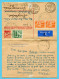 Doppel - Antwort - Postkarte 1957 Von Genf Nach Fakaofo - Retour über Netstal Und Krefeld Nach Ulm - Ganzsachen