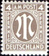 Allemagne Zone Anglo-Américaine Poste N** Yv: 2A/13A AM Post Impression De Washington - Postfris