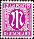 Delcampe - Allemagne Zone Anglo-Américaine Poste N** Yv: 2A/13A AM Post Impression De Washington - Postfris