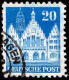 Delcampe - Allemagne Zone Anglo-Américaine Poste Obl Yv:41/64 Sites & Monuments Dentelé 11 (Beau Cachet Rond) - Used