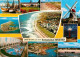 72848992 Norderney Nordseebad Hafen Fischkutter Strand Wellenbad Leuchtturm Wind - Norderney