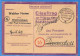 Allemagne Reich 1944 - Carte Postale De Schluchtern - G33176 - Lettres & Documents