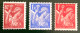 1940 FRANCE N 431/432/434 -TYPE IRIS - NEUF* - 1939-44 Iris