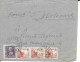 Env Cad BILBAO 20 MAI 1939 Cachet Violet CENSURA MILITAR BILBAO Pour Orleans TB - Covers & Documents