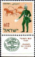 Israel Poste N** Yv: 326/329 Journée Du Timbre (Tabs) - Unused Stamps (with Tabs)