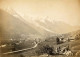 Chamonix 1868/70 * Atelier Peintre Gabriel Loppé Et Maison Photographe Joseph Tairraz * 2 Photos Albumine 18 X 25cm - Orte