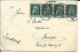 Env Cad WURZBURG 1912 Pour BOURGES  Vignette BRIEF-MARKEN PAUL KOHL CHEMNITZ Au Verso TB - Cartas & Documentos