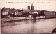 77 - Seine Et Marne -  MELUN - La Seine - Vue Sur L Eglise Notre Dame Et La Prison Centrale - Melun