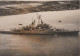 PHOTO PRESSE LE CROISEUR COLBERT EN DIRECTION DE L'ALGERIE AVRIL 1961 FORMAT 18 X 13   CMS - Schiffe